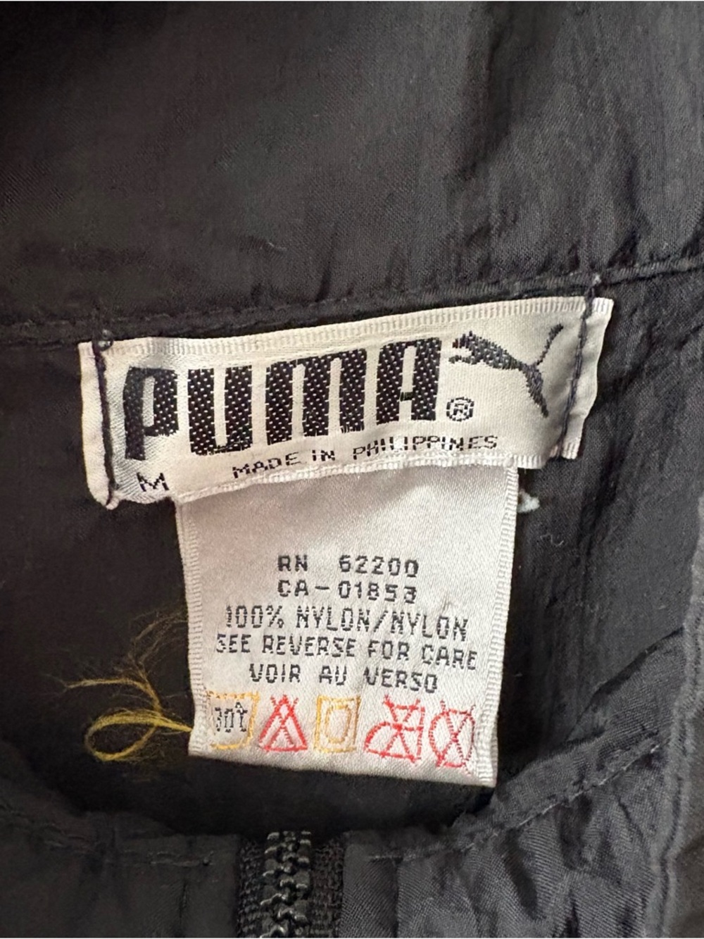 Vintage Puma Black and White Track Jacket - Picture 2 of 5